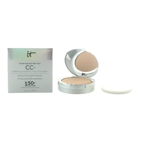 Image of It Cosmetics Your Skin But Better Cc+ Airbrush Perfecting Powder 9.5g - Tan