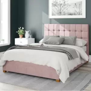 Image of Sinatra Pure Pastel Cotton Ottoman Bed Pink