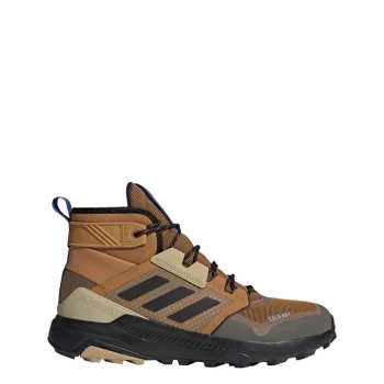 Image of adidas Terrex Trailmaker Mid COLD. RDY Hiking Shoes Mens - Mesa / Core Black / Beige Tone