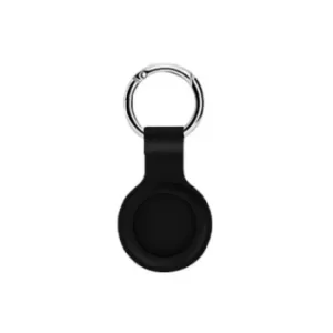 Image of Silicone Keyring Case for AirTag Black