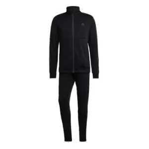 Image of adidas Slim Zipped Tracksuit Mens - Black