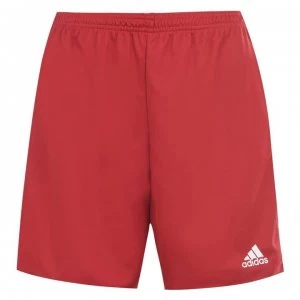 Image of adidas Womens Football Parma Shorts - Red