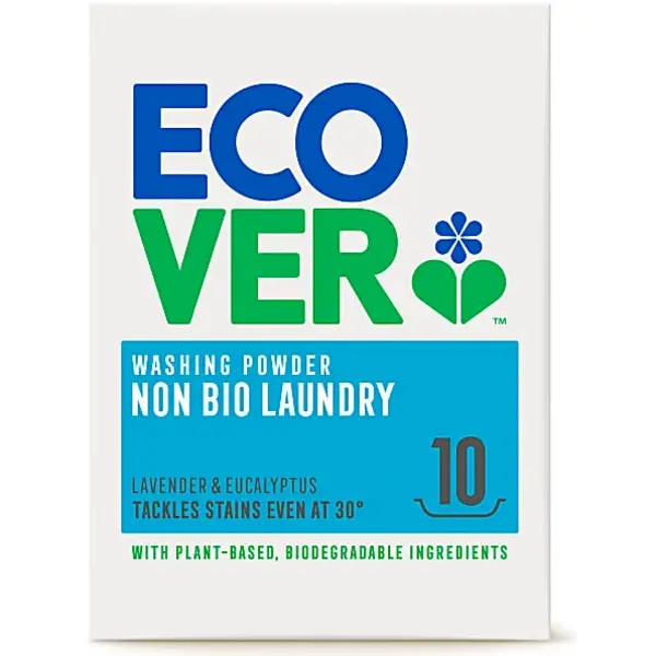 Image of Ecover Non Bio Laundry Washing Powder Lavender & Eucalyptus 750g