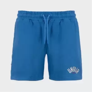 Image of Unfair Athletics Unfair Elementary Fleece Shorts Mens - Blue