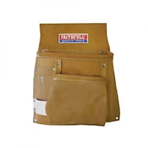 Image of Faithfull STNP2 Tool Belt 24.4 x 35.2 x 6.1 cm