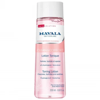 Image of Mavala Clean & Comfort Toning Lotion Mavala - 200ml