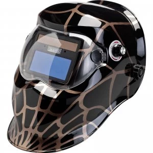 Image of Draper Solar Auto Dimming Vario Shade Welding Helmet Black / Gold