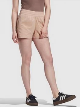 Image of Adidas Originals New Neutral 3 Stripes Short - Nude