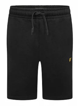 Image of Lyle & Scott Boys Classic Jog Shorts - Black
