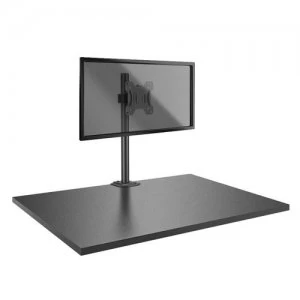 Image of Lindy 40656 flat panel desk mount 71.1cm (28") Screws Black