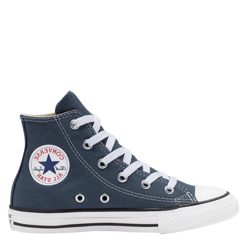 Image of Converse navy all star hi Junior trainers Navy UK 11 (EU 28½)