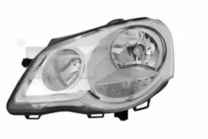Image of TYC Headlights VW 20-0730-05-2 6Q1941007AJ,6Q1941007AK,6Q1941007AN Headlamp,Headlight 6Q1941007AQ,6Q1941007AR,6Q1941007AT,6Q1941007B,6Q1941007BC