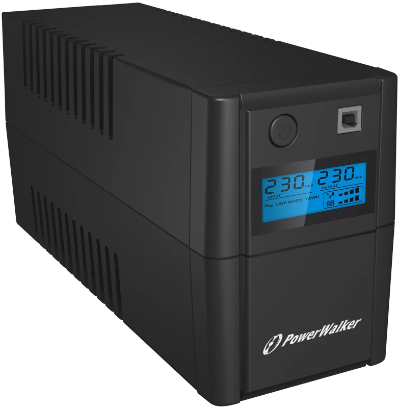 Image of PowerWalker VI 850 SHL Schuko uninterruptible power supply (UPS) Line-