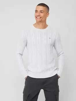 Image of Tommy Jeans Tjm Reg Cable Sweater