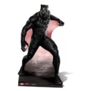 Image of Disney Marvel Captain America: Civil War Black Panther Over Size Cut Out