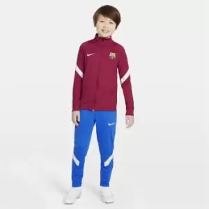 Image of Nike Barcelona Strike Tracksuit 2021 2022 Junior - Red