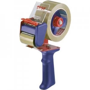 Image of tesa Tape dispenser 06300-1-0 Blue, Red Barrel width (max.): 50 mm Decelerator, Blade protector, Manually adjustable