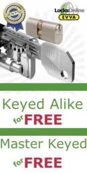 Image of Locksonline EPS High Security Oval Cylinders