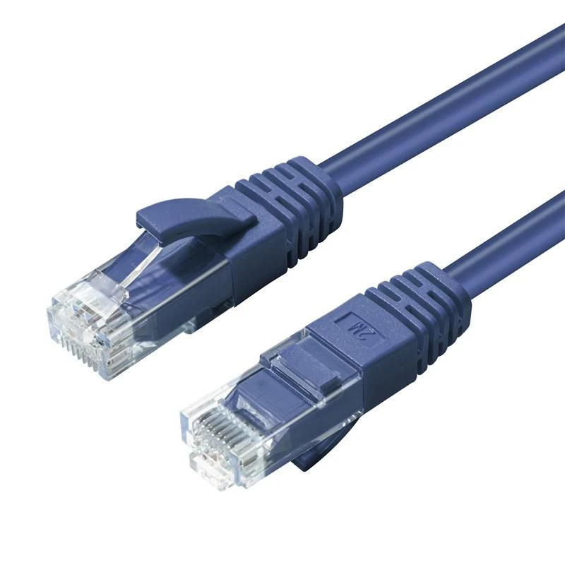 Image of Microconnect CAT6A UTP Network Cable 0.3m. Blue