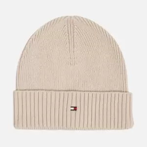 Image of Tommy Hilfiger Essential Flag Cotton and Cashmere-Blend Beanie