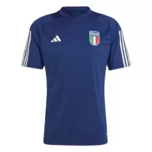 Image of adidas Italy Tiro 23 Training Jersey Mens - Blue