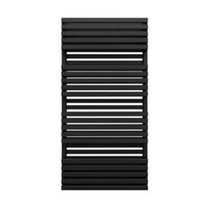 Image of Terma Quadrus 1113W Electric Metallic Black Towel Warmer (H)1185mm (W)600mm