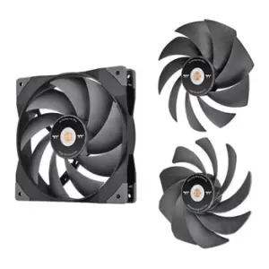 Image of Thermaltake 140mm SWAFAN GT14 PWM Case Fan with 3 Changeable Blades