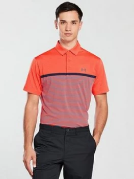 Image of Urban Armor Gear Play Off Polo Neon Coral Size 2XL Men