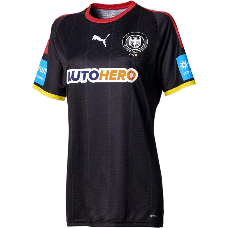 Image of Puma Deutschland handball Away Shirt - Black XS