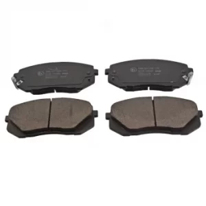 Image of Brake Pad set 16816 by Febi Bilstein Front Axle
