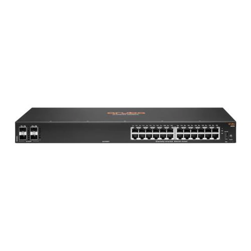 Image of HP Enterprise HPE Aruba Networking CX 6000 24G 4SFP Switch R8N88A