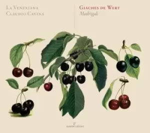 Image of Giaches De Wert Madrigals by Giaches De Wert CD Album
