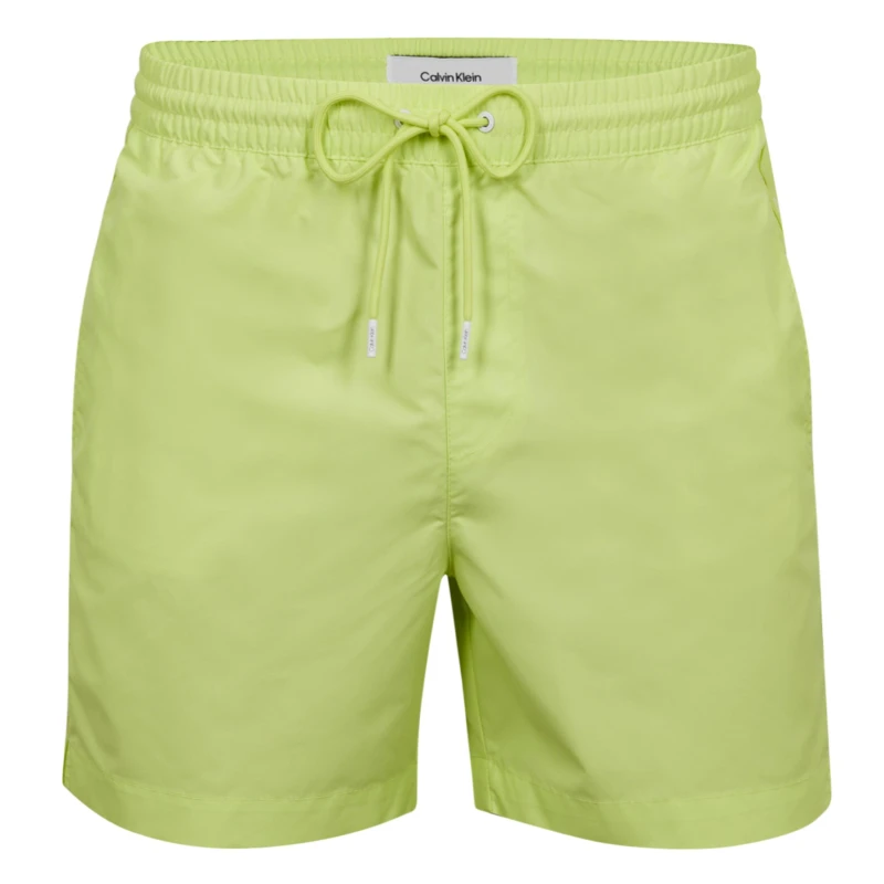 Image of Calvin Klein Medium Tape Swim Shorts Mens Swim Shorts S Green 35298228350