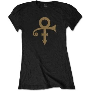 Image of Prince - Symbol Womens Medium T-Shirt - Black
