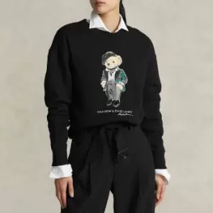 Image of Polo Ralph Lauren Womens Long Sleeve-Sweatshirt - Polo Black - L