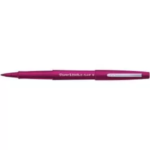 Image of Paper Mate Flair Fibre Tip Pen Medium Point 0.7mm Magenta Pack 12