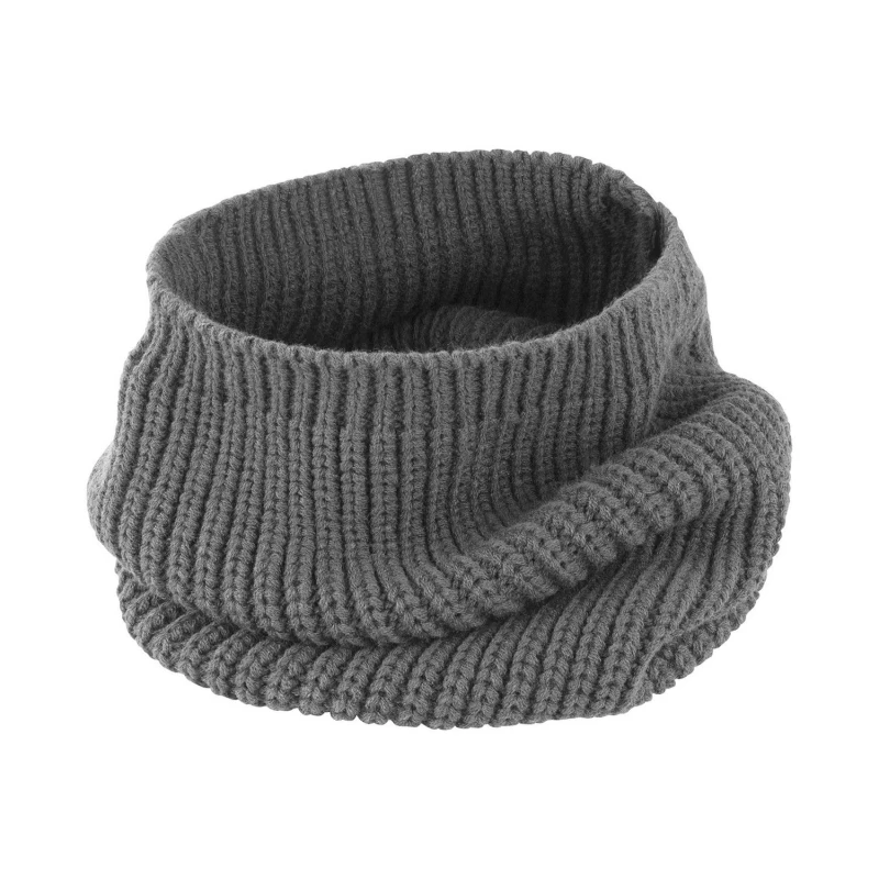 Image of Result Womens Whistler Snood in Grey Grey Female One Size
