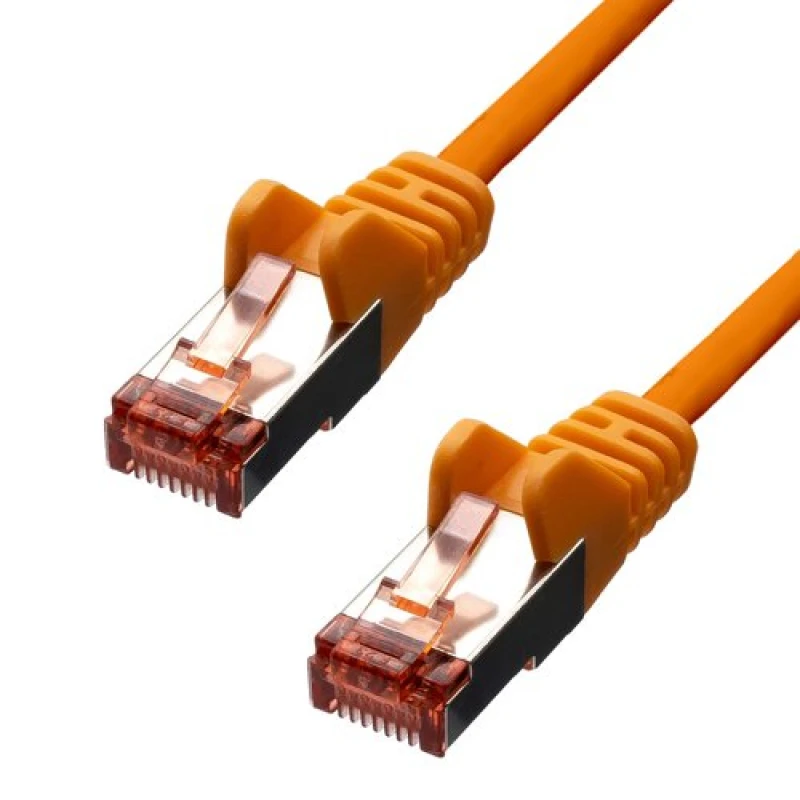 Image of ProXtend CAT6 F/UTP CCA PVC Ethernet Cable Orange 2m
