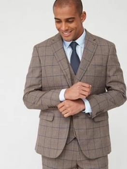 Image of Skopes Tailored Welburn Jacket - Brown Check