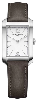 Image of Baume & Mercier Lady Hampton Opaline Silver Dial Watch