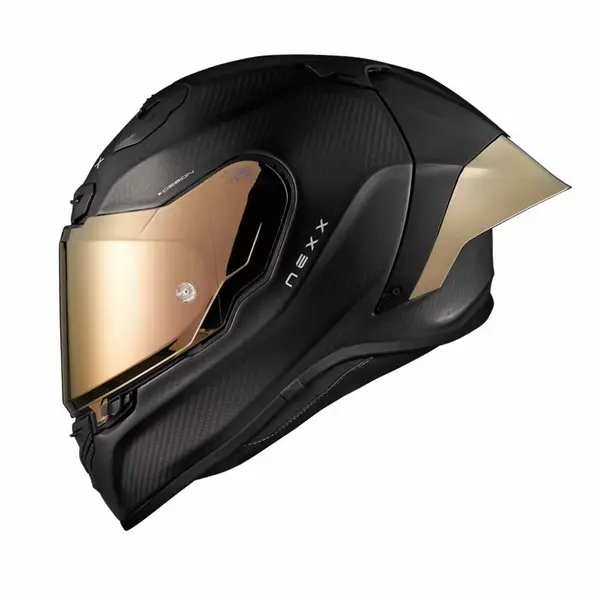 Image of Nexx X.R3R Zero Pro 2 Carbon Gold Matt Full Face Helmet Size S