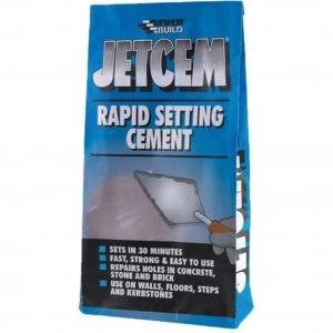Image of Everbuild Jetcem Rapid Set Cement 3KG