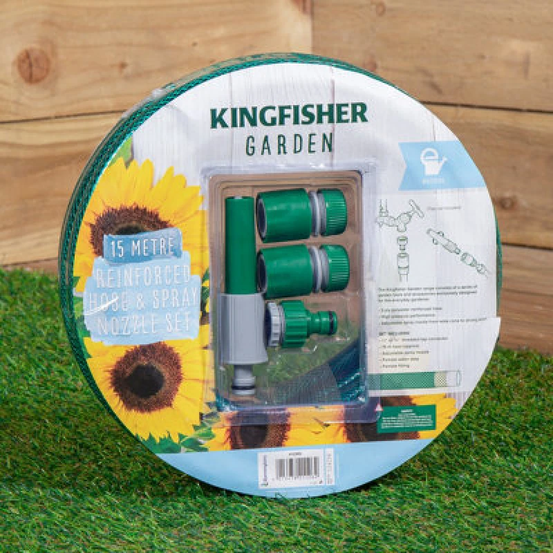 Image of Samuel Alexander 15M Garden Hose And Spray Nozzle Set