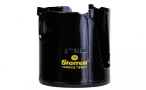 Image of Starrett Carbide Tipped Multi Purpose Hole Saw 79mm