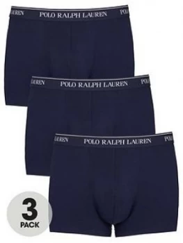 Image of Polo Ralph Lauren Classic Trunks (3 Pack) - Navy