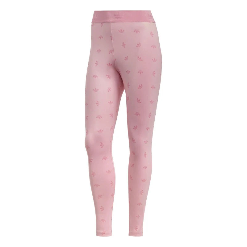 Image of adidas 7/8 High Waist Allover Print Leggings Womens - Pink Pink S