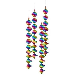 Image of Garland Spiral Decoration (Set Of 4)