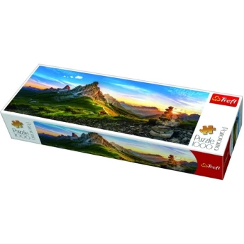 Image of Panorama Passo di Giau Dolomites Jigsaw Puzzle - 1000 Pieces