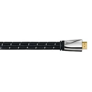 Image of Avinity High Speed HDMI Cable, plug - plug, filter, oval, gold-pl., Ethernet, 2 m