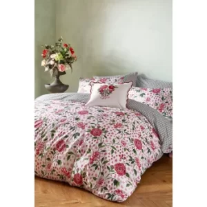 Image of Cath Kidston Tea Rose Reversible Duvet Set